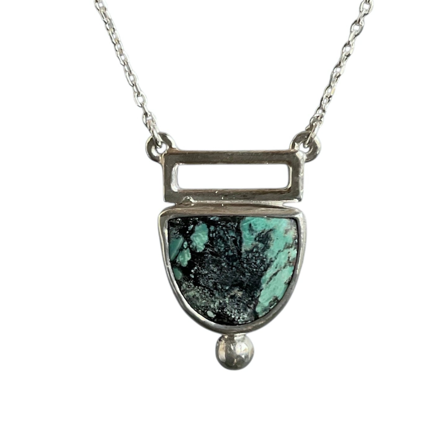 Gemstone Bar Necklace