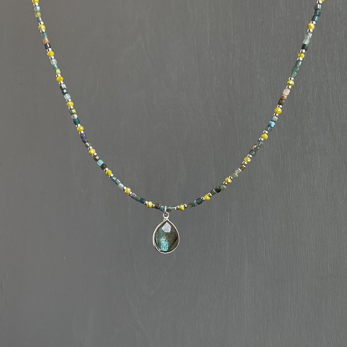 Aventurine Labradorite Necklace