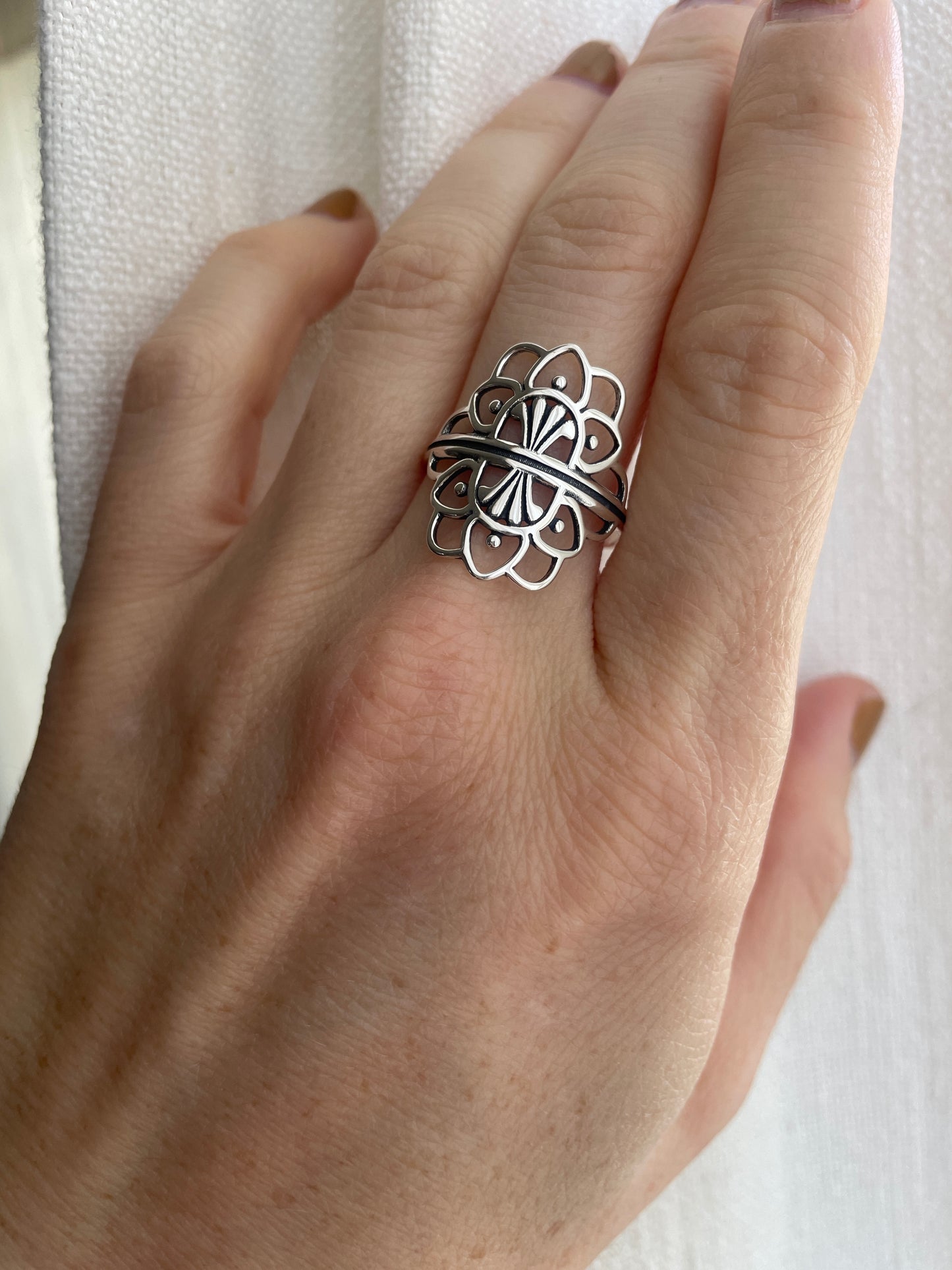 Lotus Sun Ring