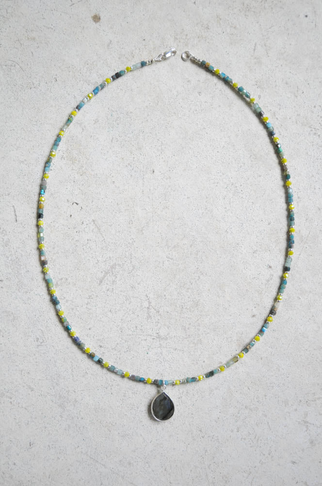 Aventurine Labradorite Necklace