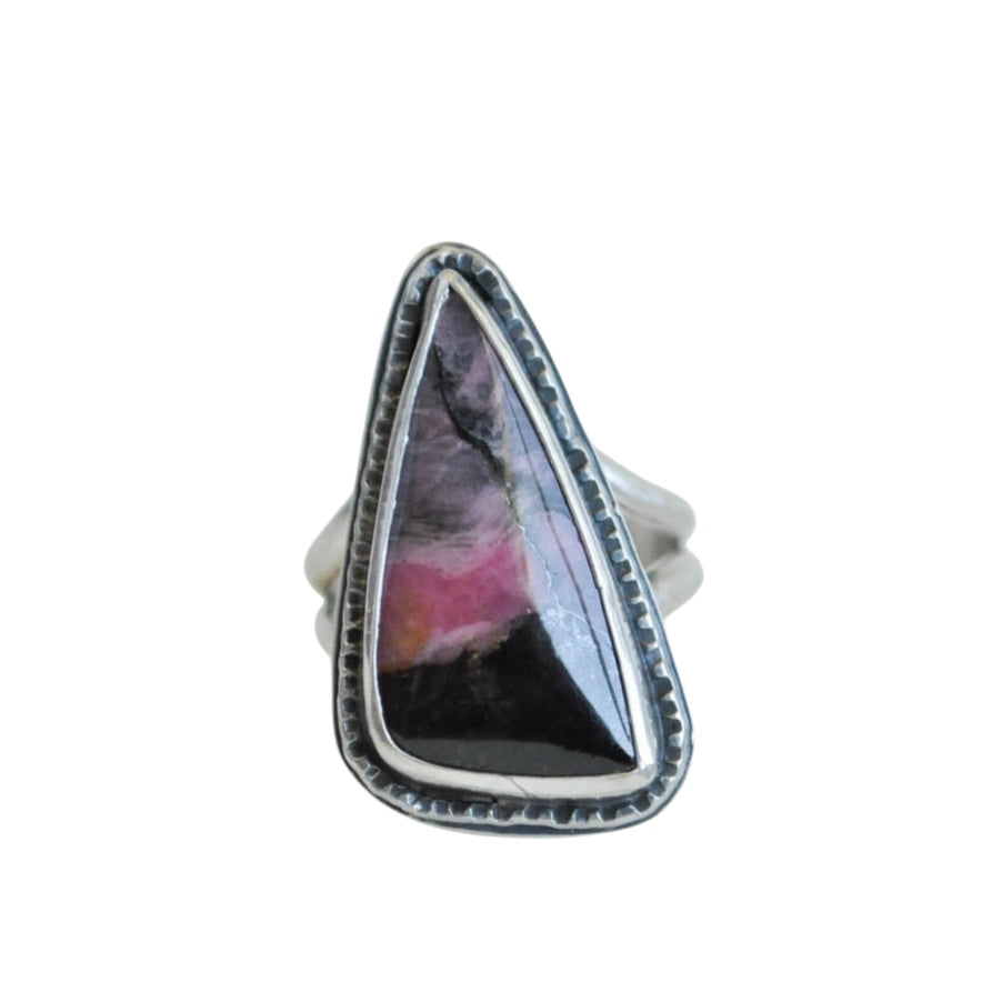 Rhodonite Ring—Size 7