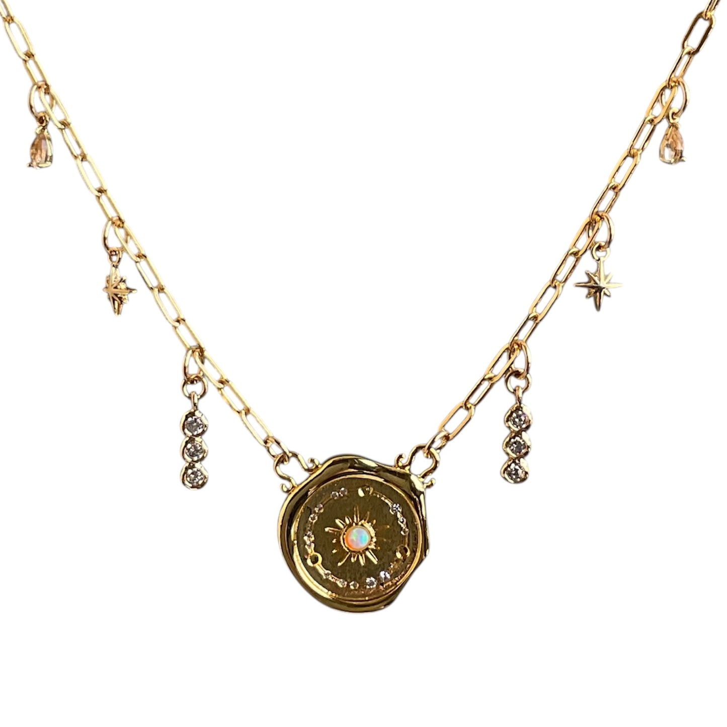 Gold-filled Charm Necklace