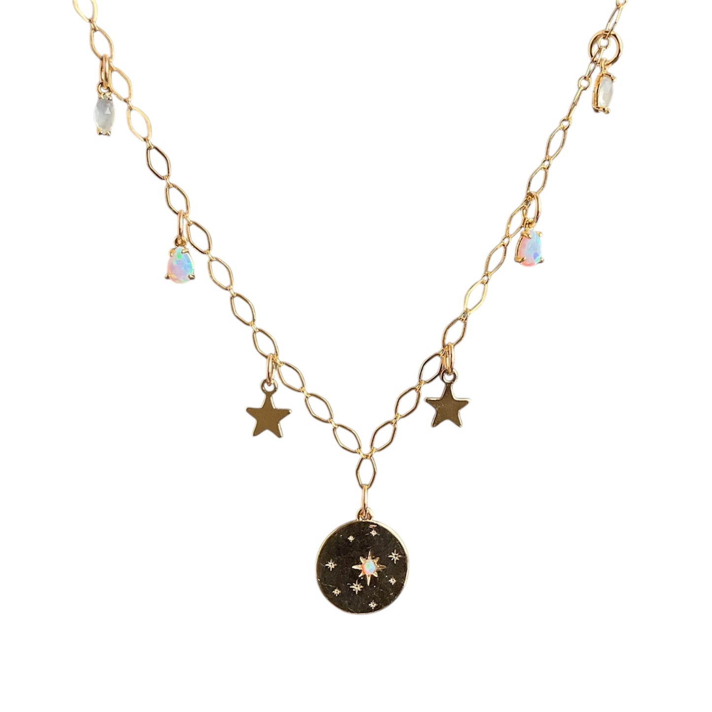 Gold-filled Charm Necklace