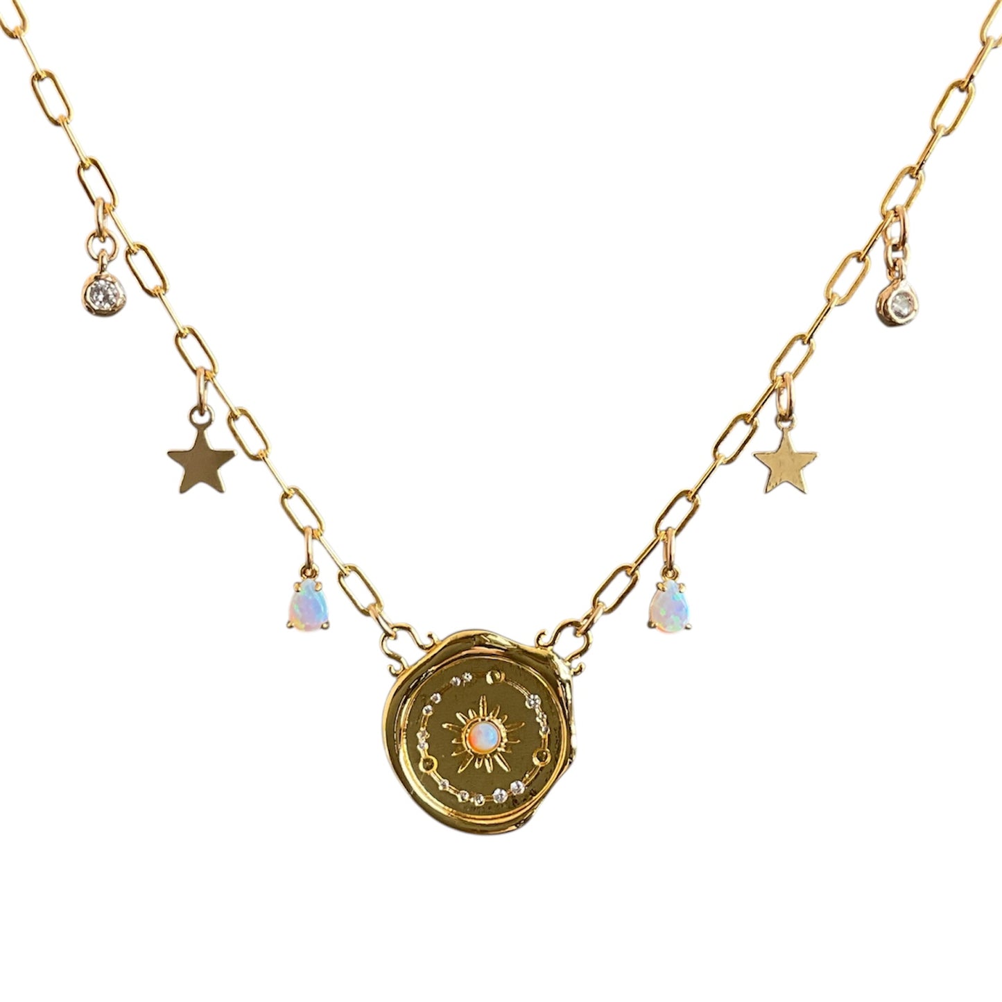 Gold-filled Charm Necklace