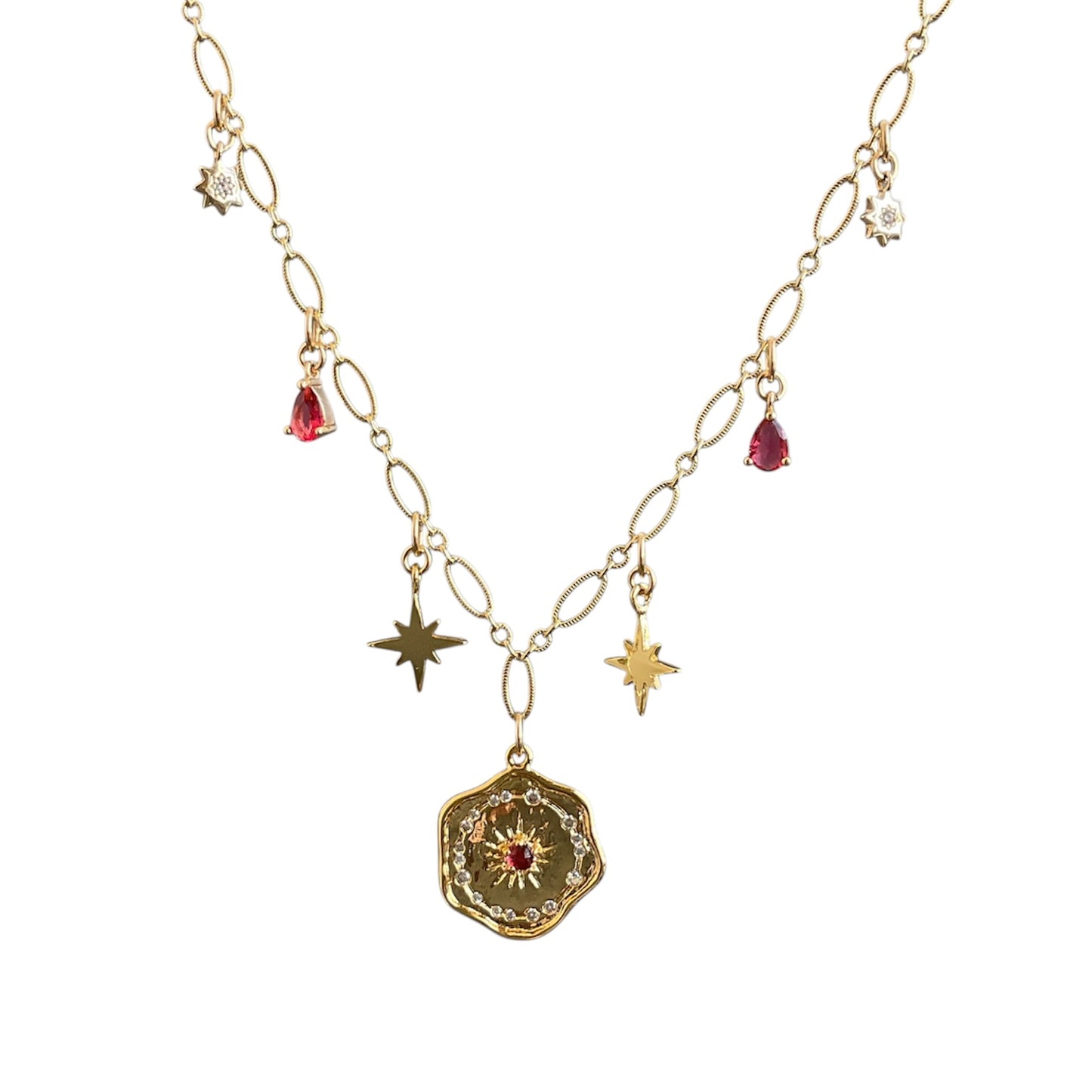 Gold-filled Charm Necklace
