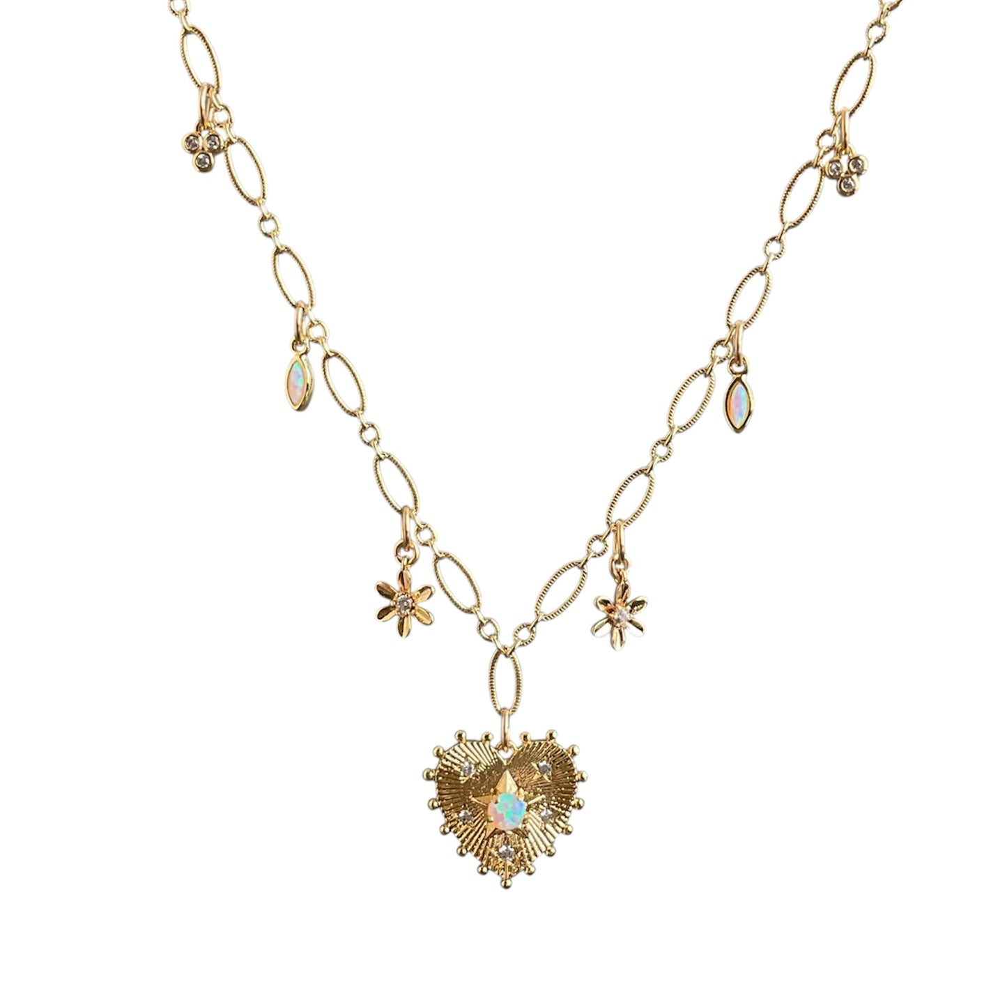 Gold-filled Charm Necklace