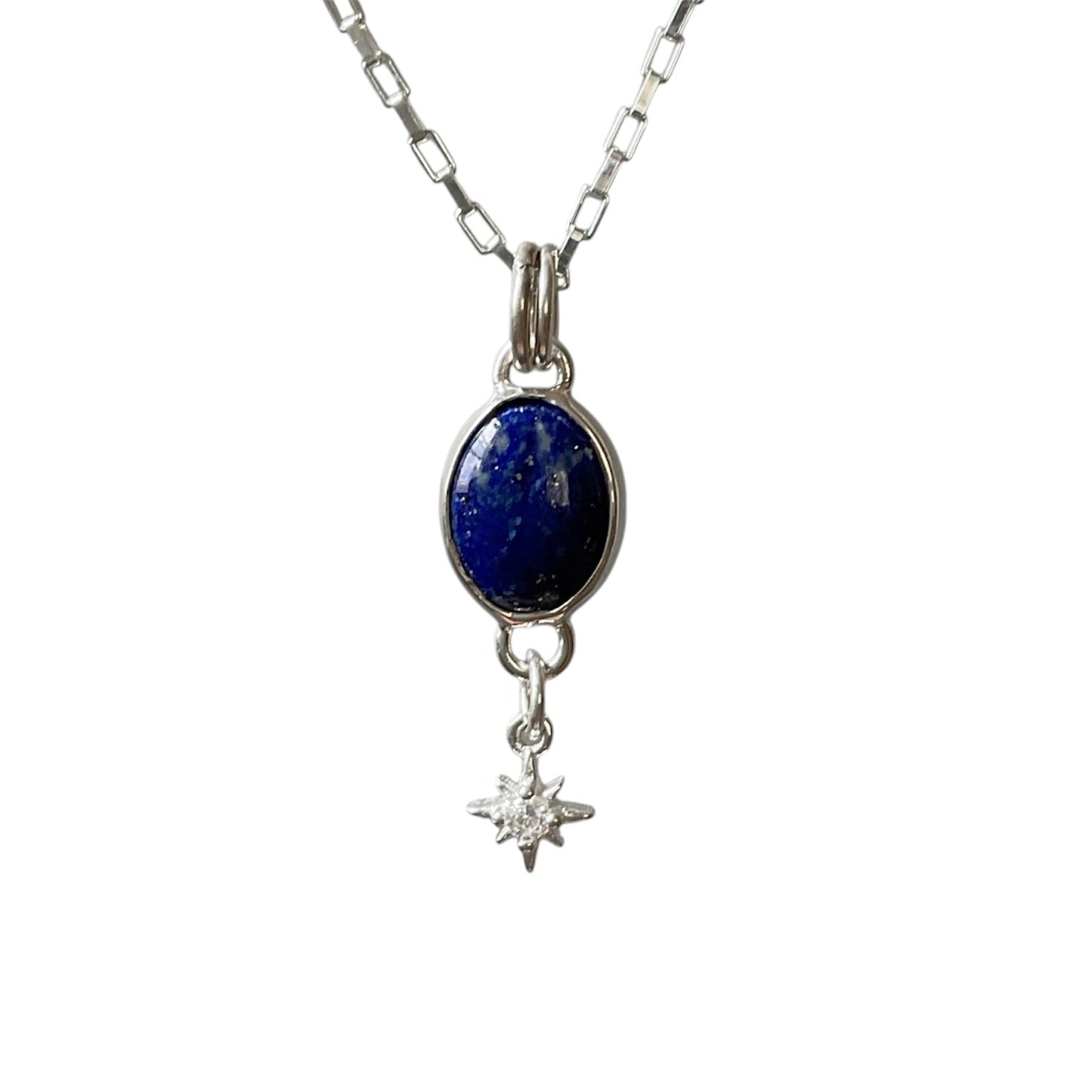Tourmalated Quartz Charm Necklace