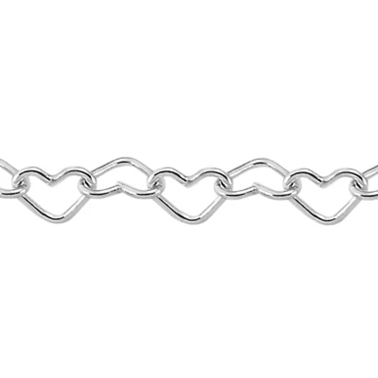 Dancing Heart Chain Bracelet