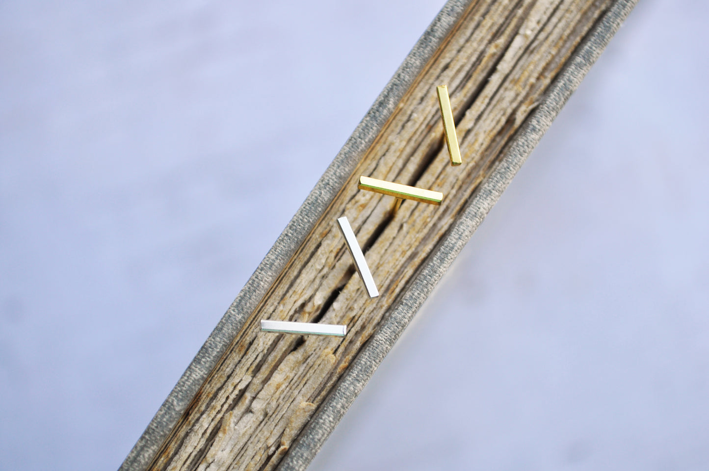 Small Bar Post Earrings