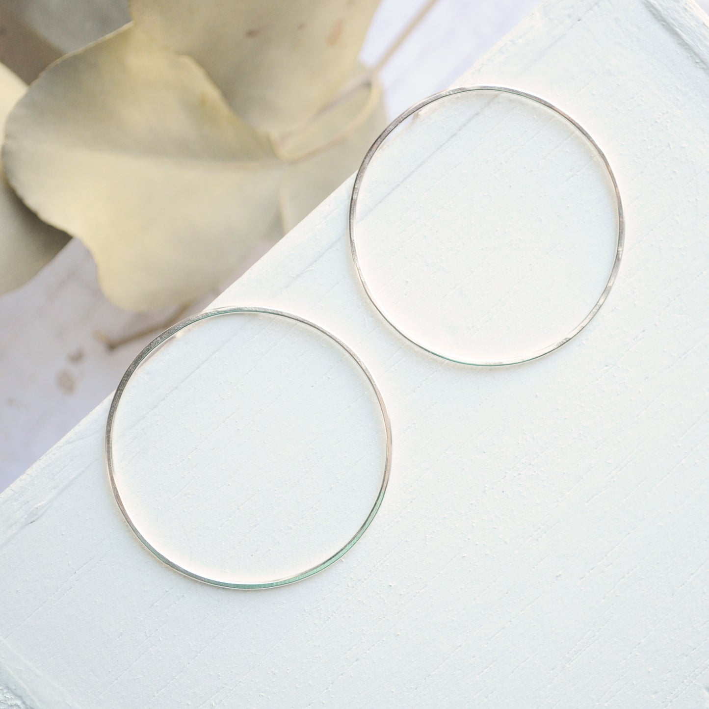 Large Circle Earrings