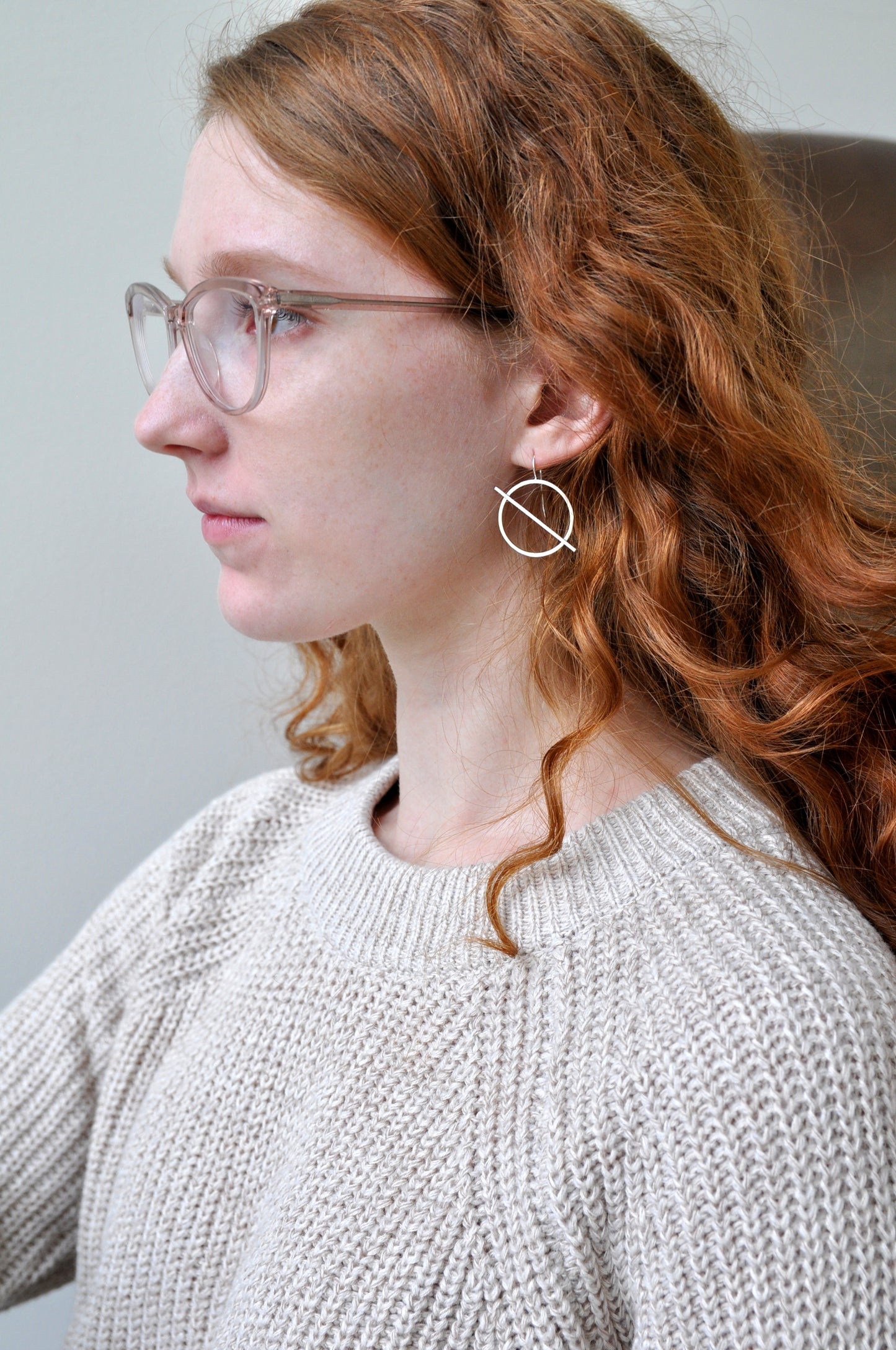 Split Circle Earrings