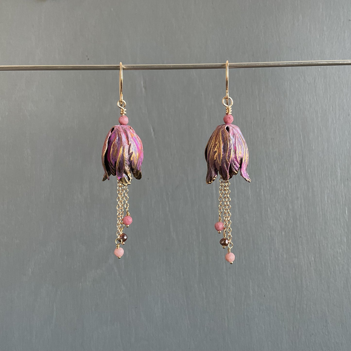 Tulip Drop Earrings
