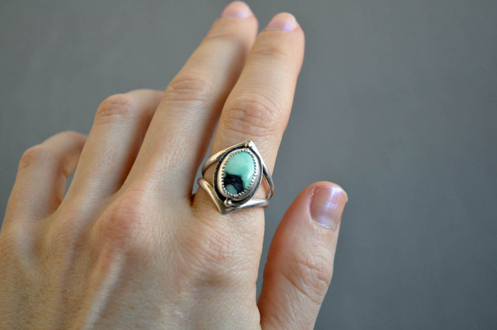 Turquoise Ring—Size 8.5