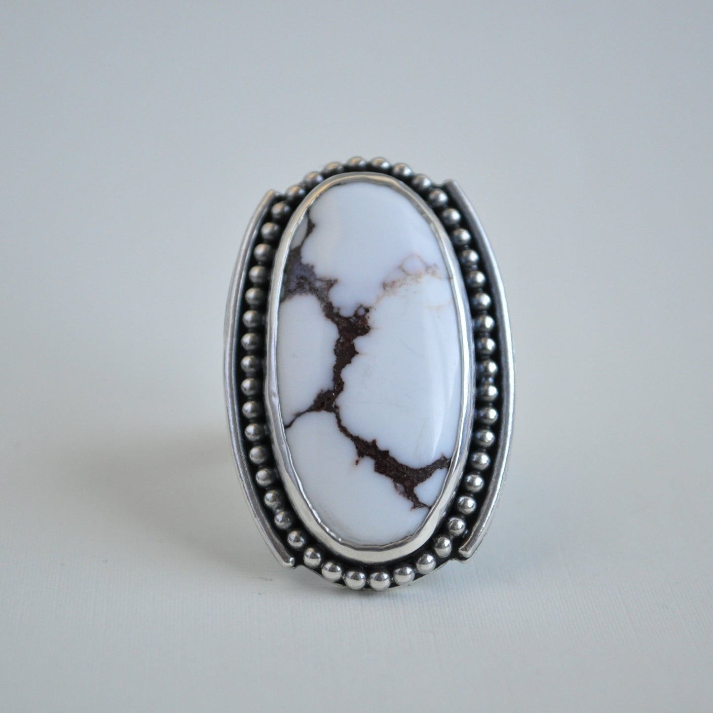 Wild Horse Jasper Ring—Size 8.5