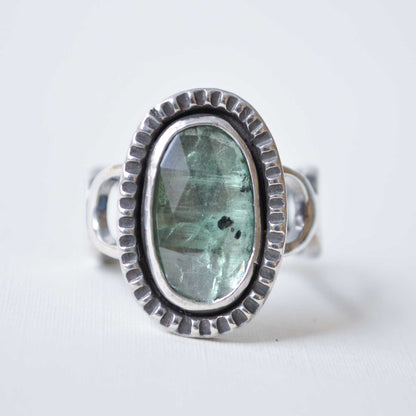 Kyanite Link Ring—Size 7