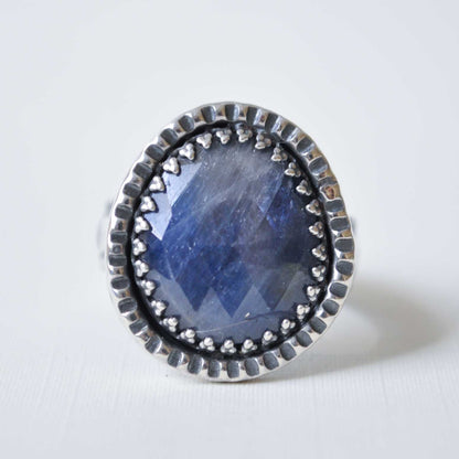 Blue Sapphire Ring—Size 7