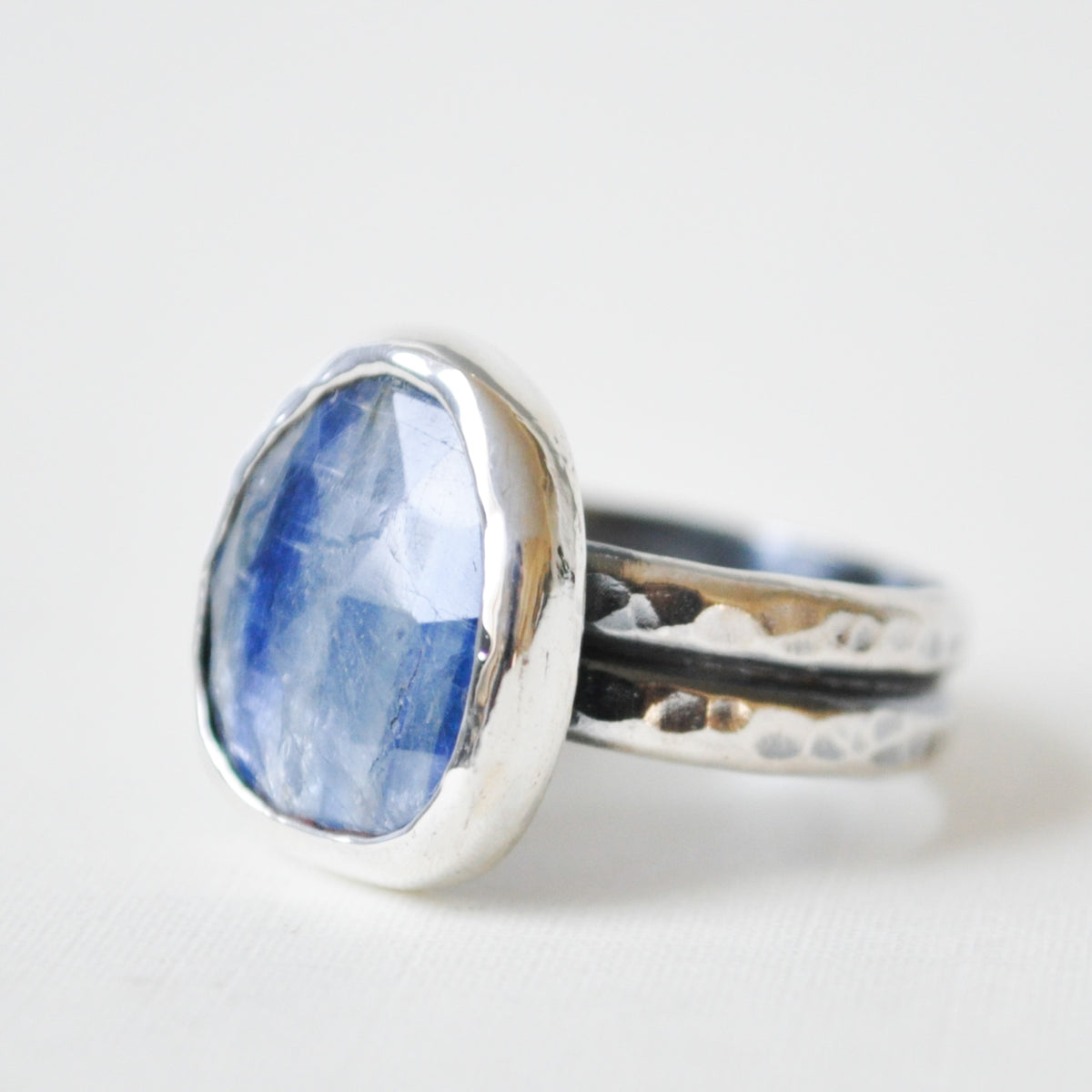 Kyanite Fade Ring—Size 6