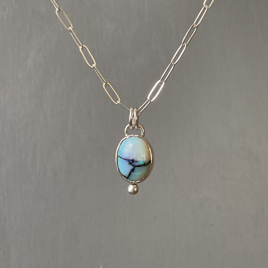 Sterling Opal Necklace