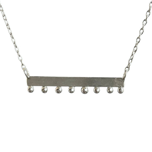 Bubble Bar Necklace