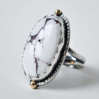 Wild Horse Jasper Ring—Size 9