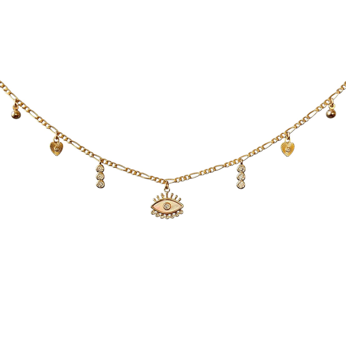 Gold-filled Charm Necklace