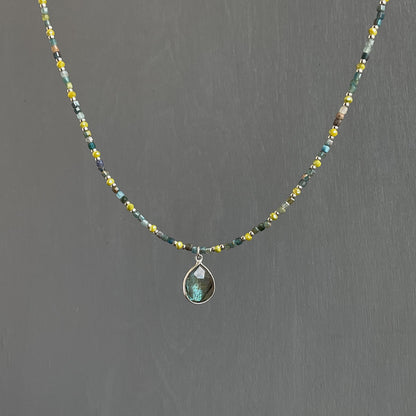 Aventurine Labradorite Necklace