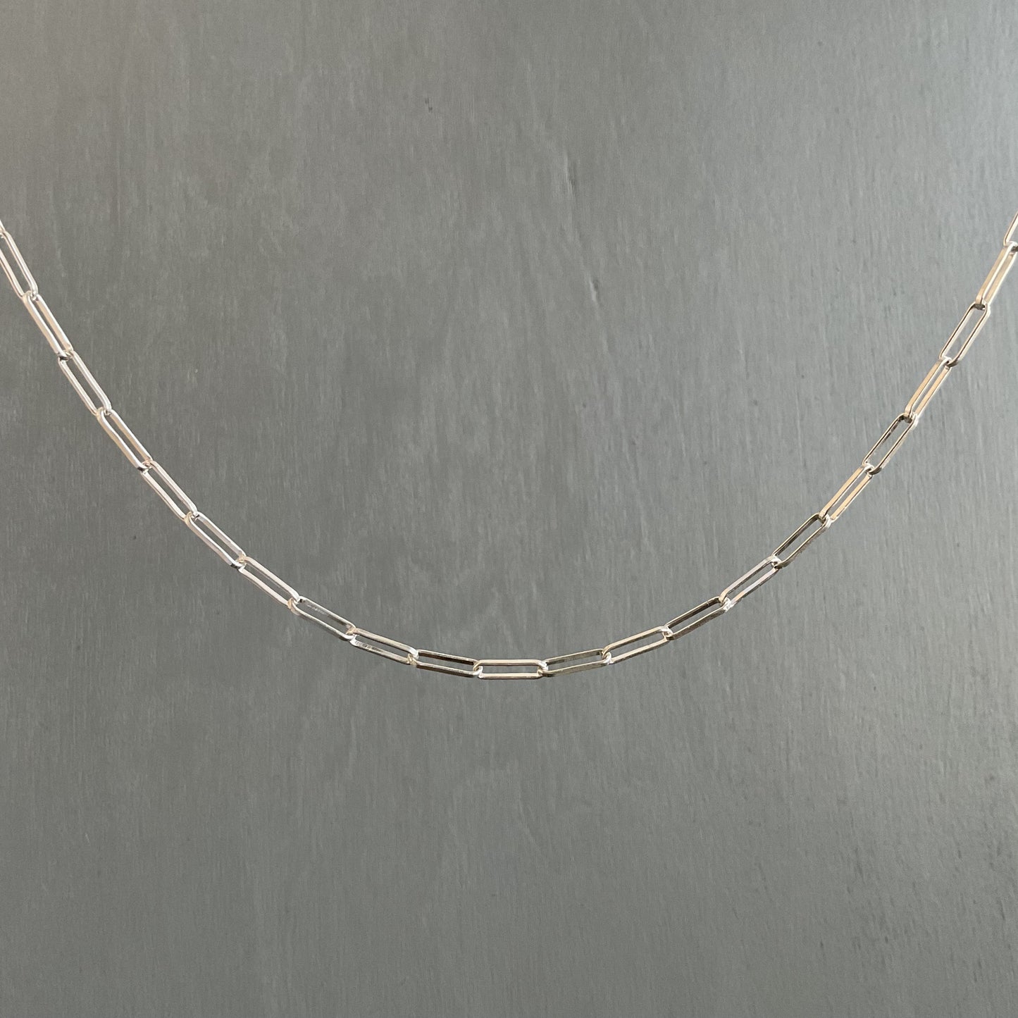 Large Paperclip Chain Necklace