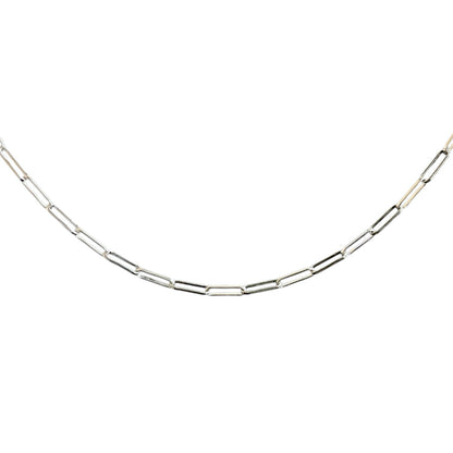 Large Paperclip Chain Necklace