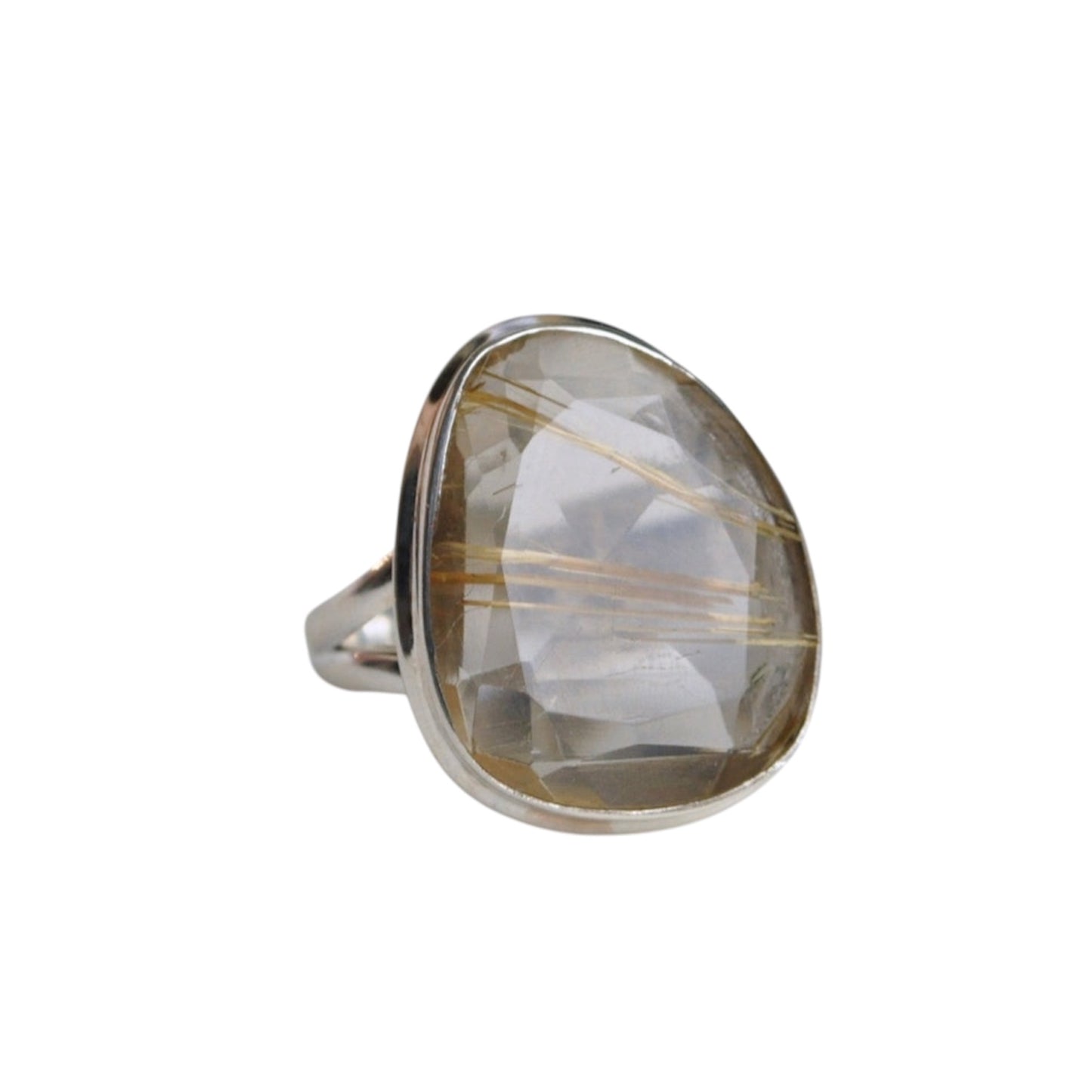 Rutilated Quartz Ring—8