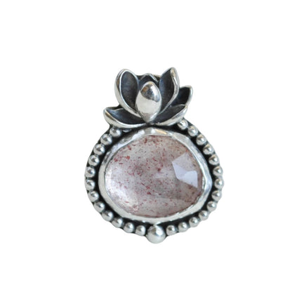 Stawberry Quartz Ring—Size 7