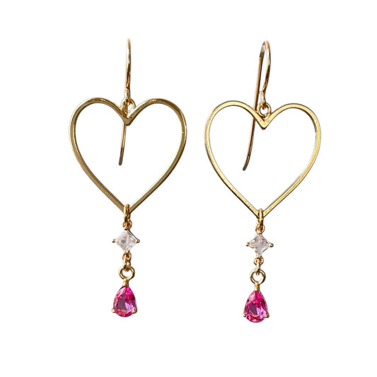 Bleeding Heart Earrings