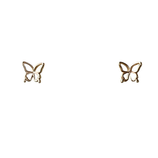 Wireframe Butterfly Earrings