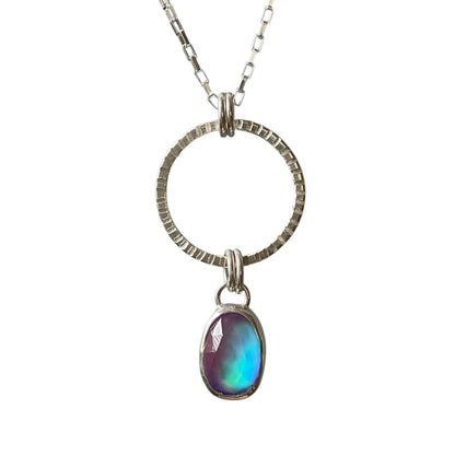 Gemstone Gumdrop Necklace