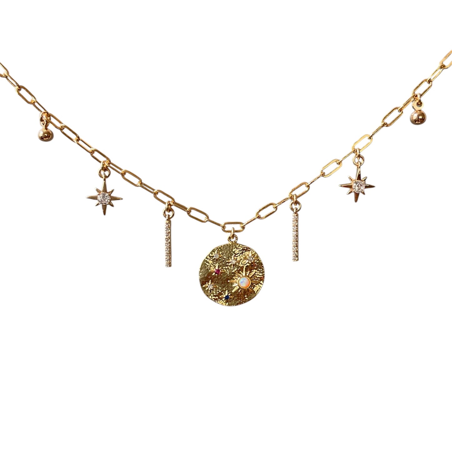 Gold-filled Charm Necklace