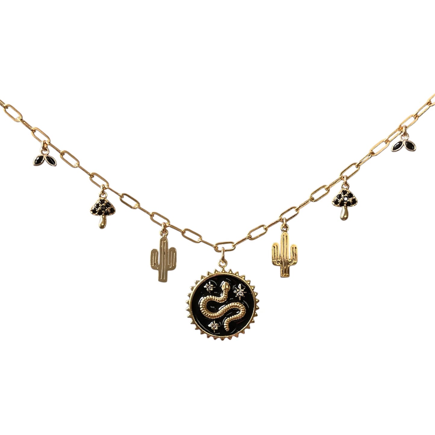 Gold-filled Charm Necklace