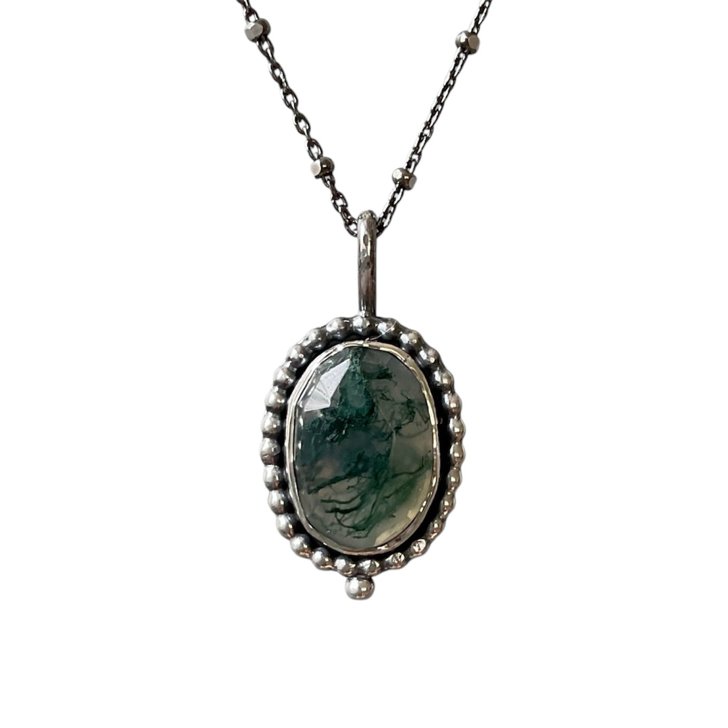 Beaded Halo Necklace