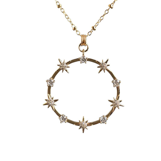 Star Wreath Necklace
