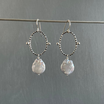Pearl Dot Earrings