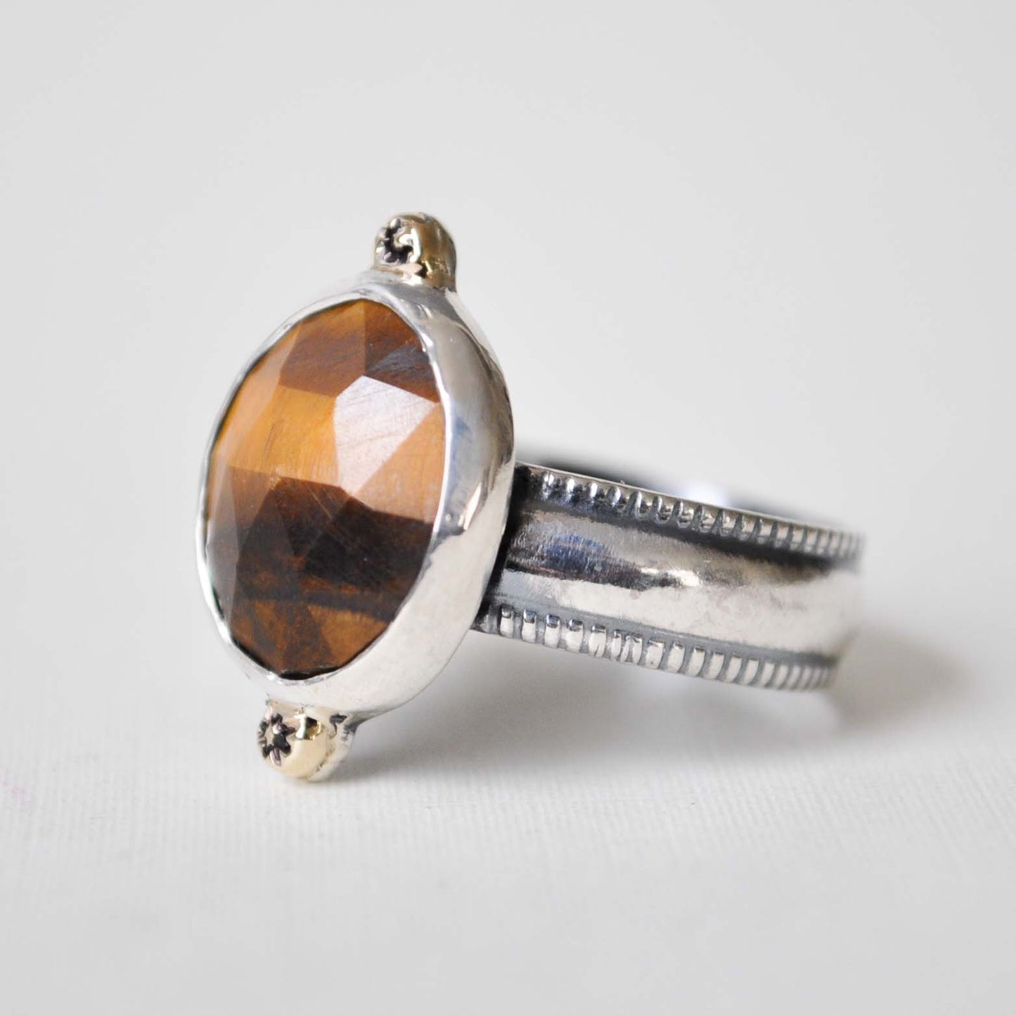 Tigers Eye Ring—Size 7.5